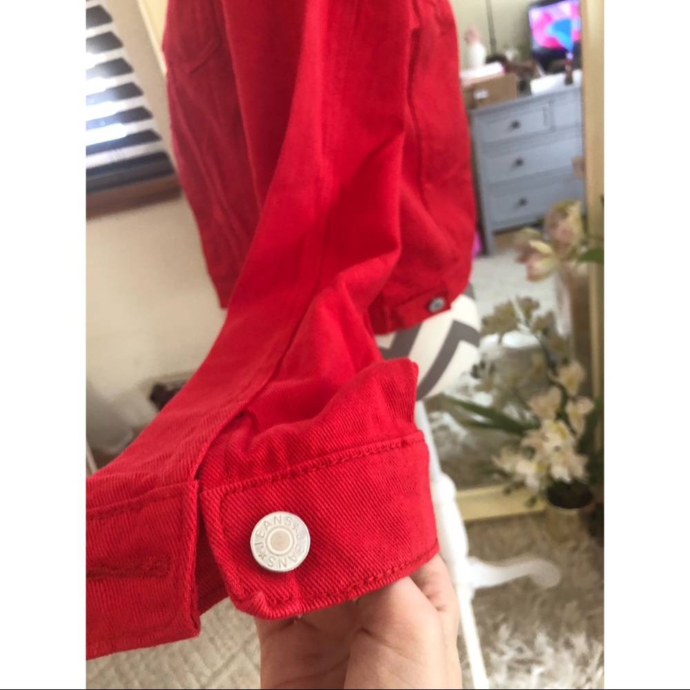 NWT ‘Candy Apple’ Denim Jacket - Picture 6 of 8